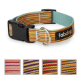 Nylon Mini Stripe Dog Collar