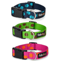 Nylon Polka Dot Dog Collar
