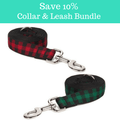 Nylon Buffalo Check Dog Leash