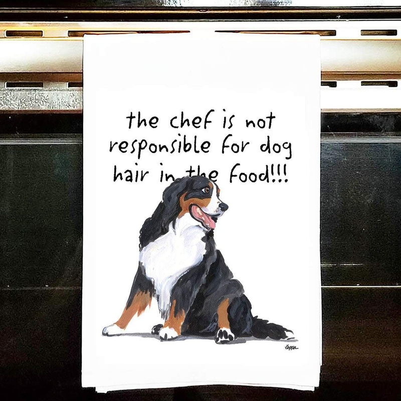 Bernese Mountain Dog Tea Towel