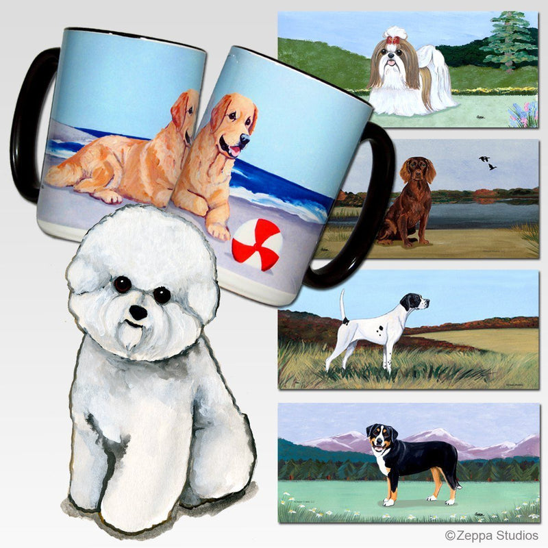 Bichon Frise Scenic Mug