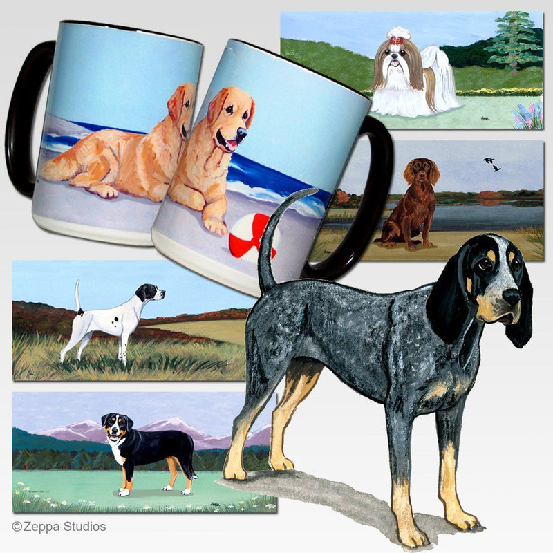 Bluetick Coonhound Scenic Mug