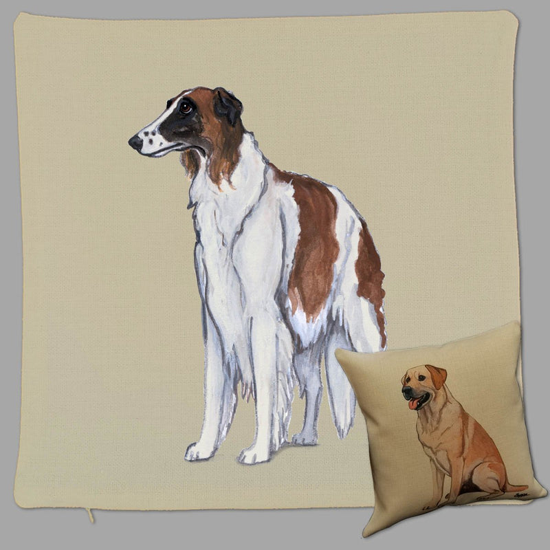 Borzoi Pillow Cover