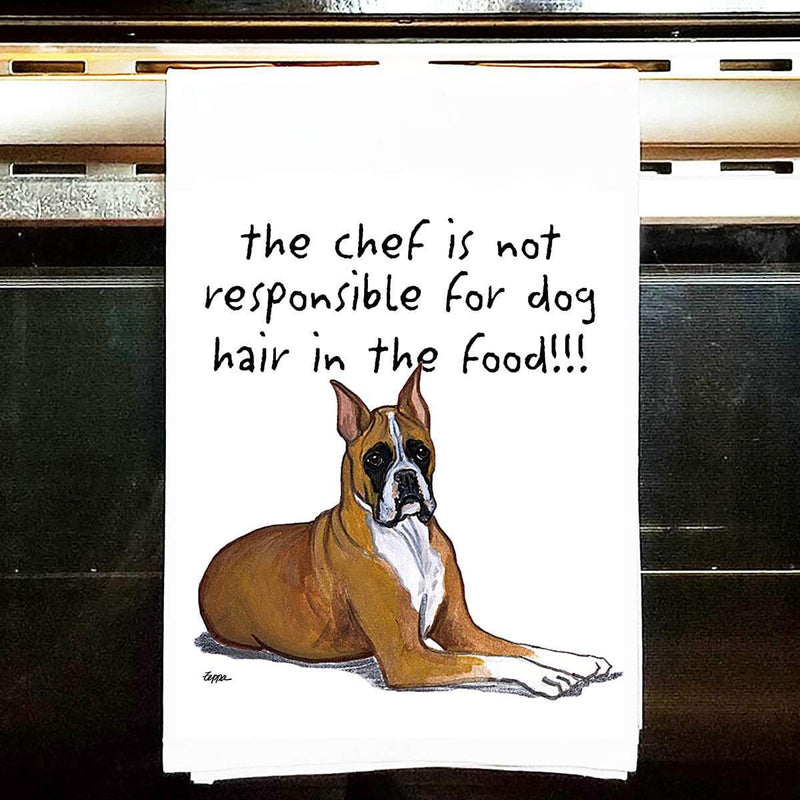 Boxer Tea Towel