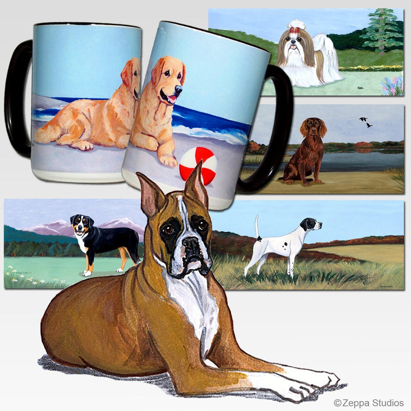 Boxer Scenic Mug