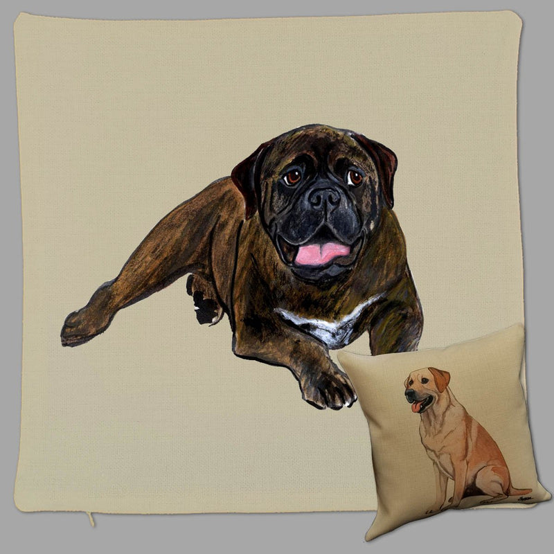 Bullmastiff Pillow Cover