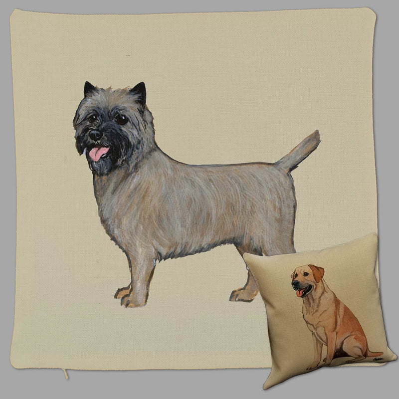 Cairn Terrier Pillow Cover