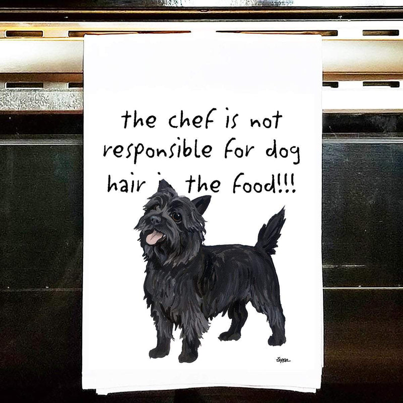 Cairn Terrier Tea Towel