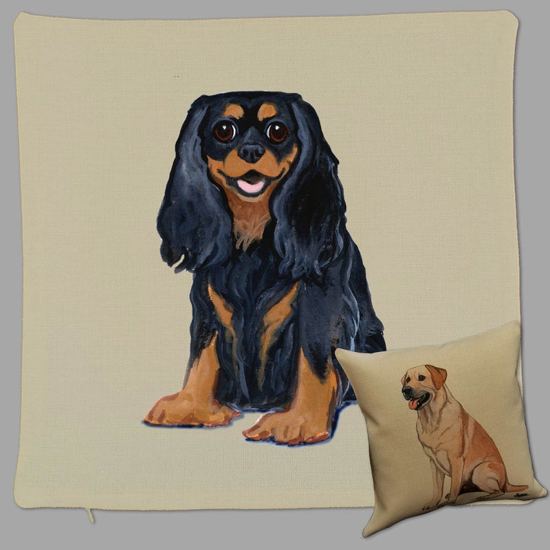 Cavalier King Charles Spaniel Pillow Cover