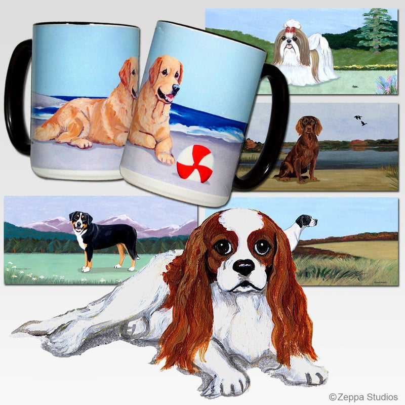 Cavalier King Charles Spaniel Scenic Mug