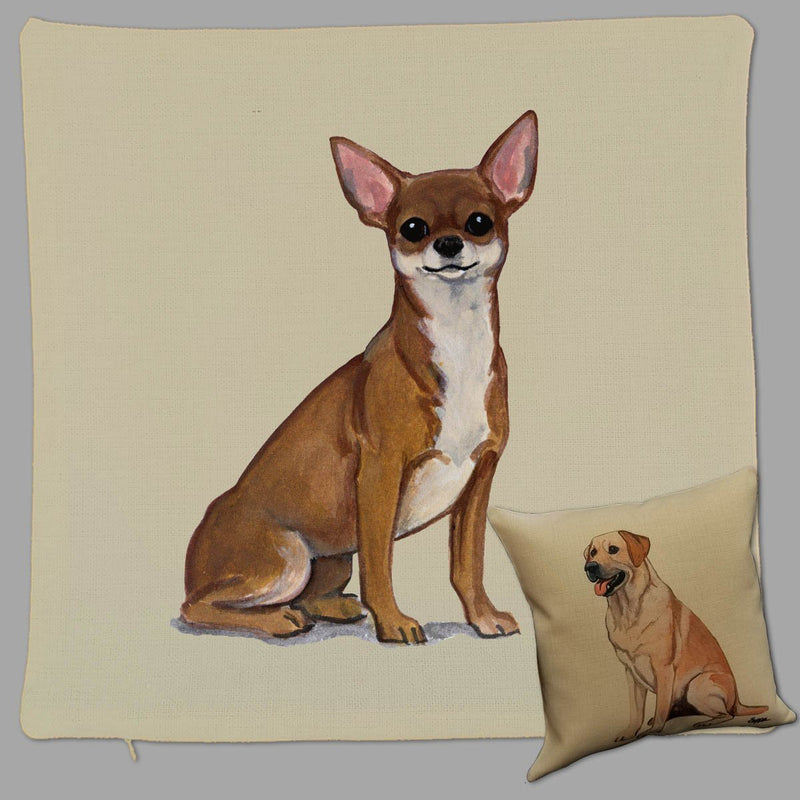 Chihuahua Pillow Cover