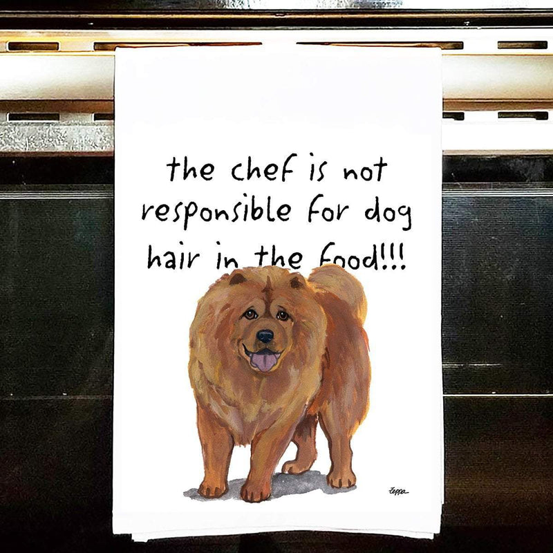 Chow Chow Tea Towel