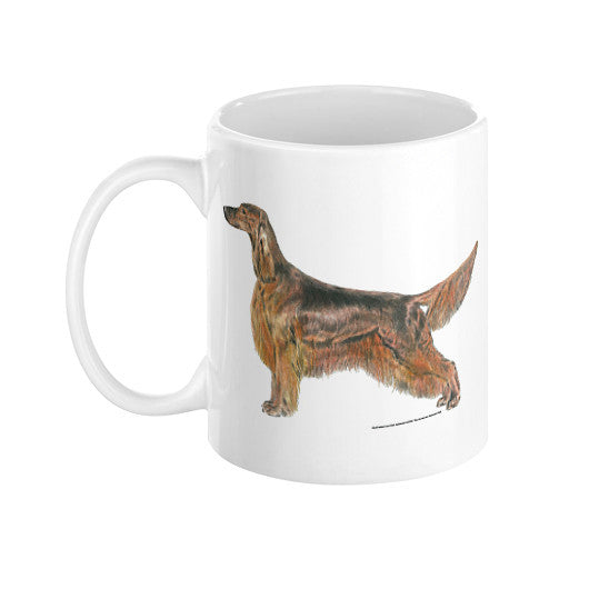 Irish Setter Illustration Coffee Mug