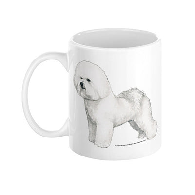 Bichon Frise Illustration Coffee Mug