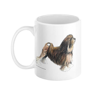 Lowchen Illustration Coffee Mug