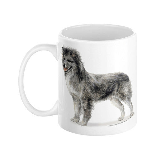 Smooth Face Pyrenean Shepherd Coffee Mug