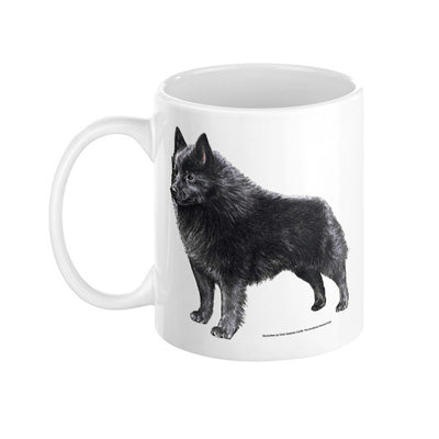 Schipperke Illustration Coffee Mug