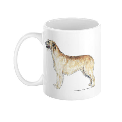 Irish Wolfhound Illustration Coffee Mug