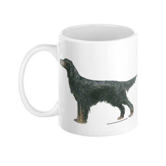 Gordon Setter Illustration Coffee Mug