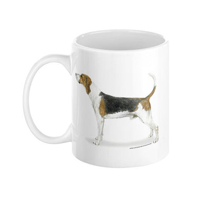 Treeing Walker Coonhound Illustration Coffee Mug