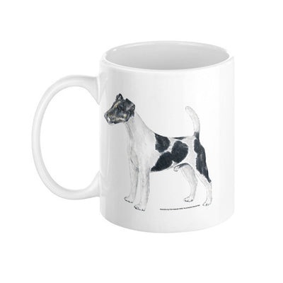 Smooth Fox Terrier Illustration Coffee Mug
