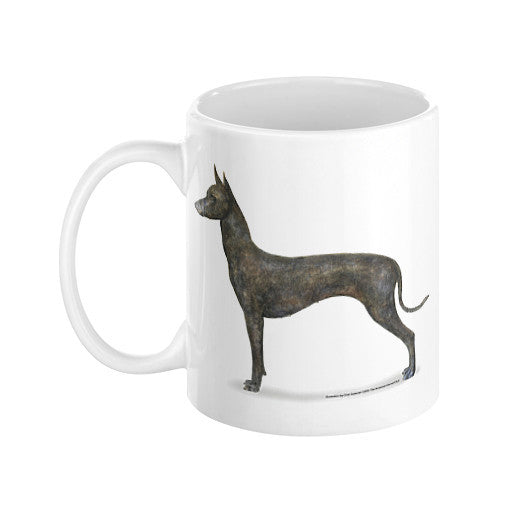 Xoloitzcuintli Illustration Coffee Mug