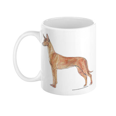 Pharaoh Hound Illustration Coffee Mug