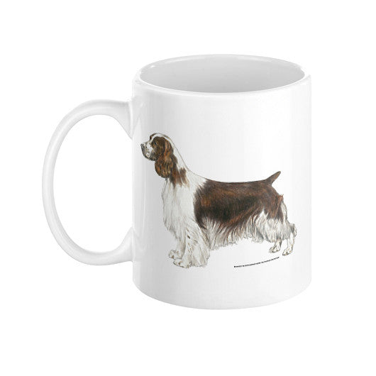 Welsh Springer Spaniel Illustration Coffee Mug