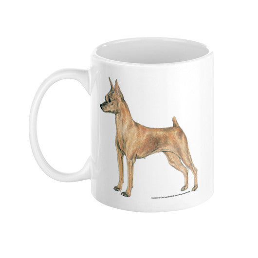 Miniature Pinscher Illustration Coffee Mug