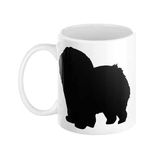 Chow Chow Silhouette Coffee Mug