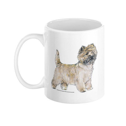 Cairn Terrier Illustration Coffee Mug