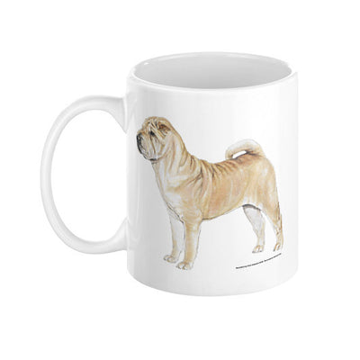 Chinese Shar-Pei Illustration Coffee Mug