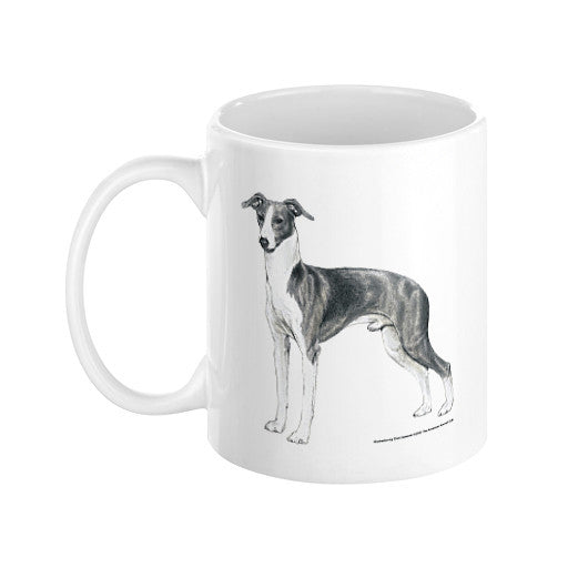 Italian Greyhound Illustration Coffee Mug
