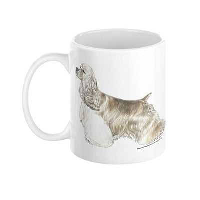 Cocker Spaniel Illustration Coffee Mug