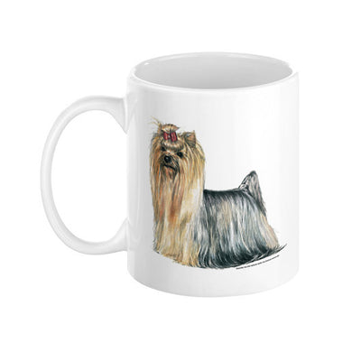Yorkshire Terrier Illustration Coffee Mug