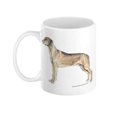 Rhodesian Ridgeback Illustration Coffee Mug