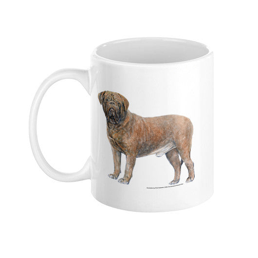 Dogue de Bordeaux Illustration Coffee Mug