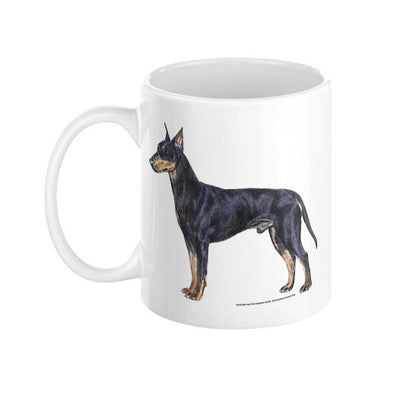 Manchester Terrier Illustration Coffee Mug