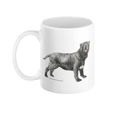 Neapolitan Mastiff Illustration Coffee Mug