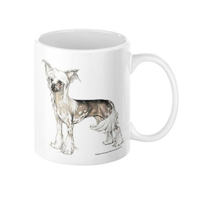 Chinese Crested Illustration Coffee Mug
