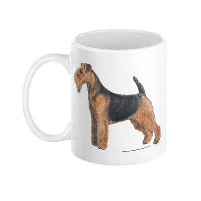 Welsh Terrier Illustration Coffee Mug
