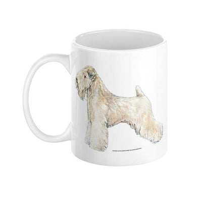 Soft Coated Wheaten Terrier Illustration Coffee Mug