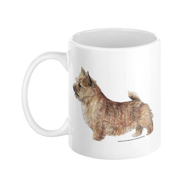 Norwich Terrier Illustration Coffee Mug