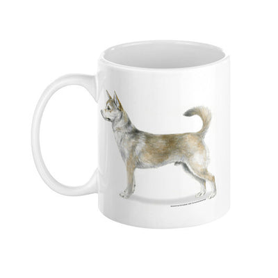Norwegian Lundehund Illustration Coffee Mug