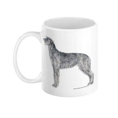 Scottish Deerhound Illustration Coffee Mug
