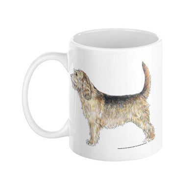 Otterhound Illustration Coffee Mug