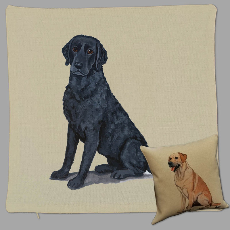 Curly Coated Retriever Pillow Cover