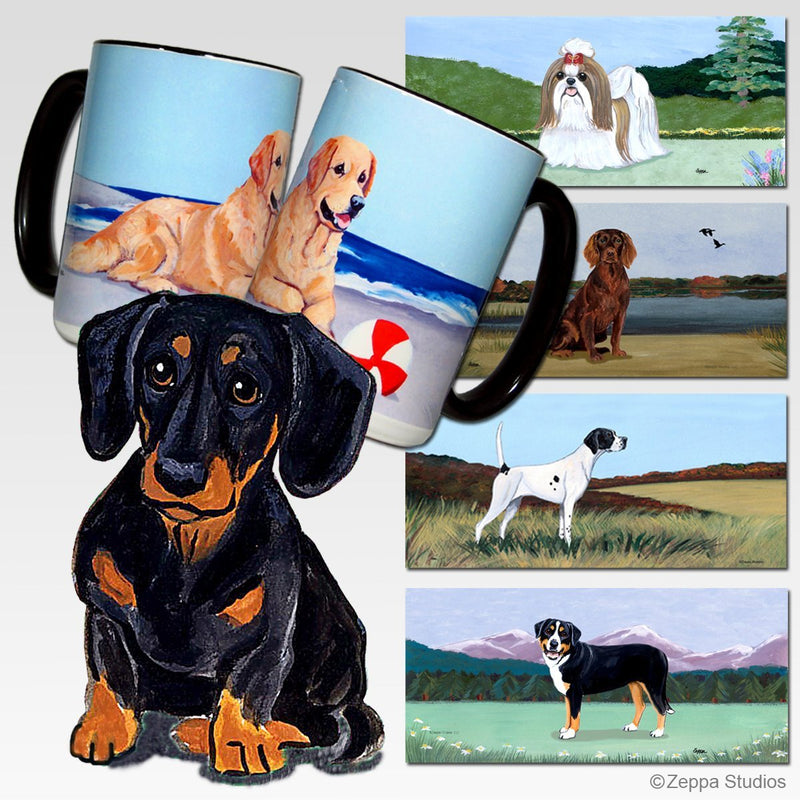 Dachshund  Scenic Mug