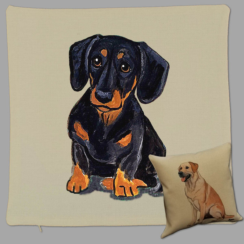 Dachshund Pillow Cover