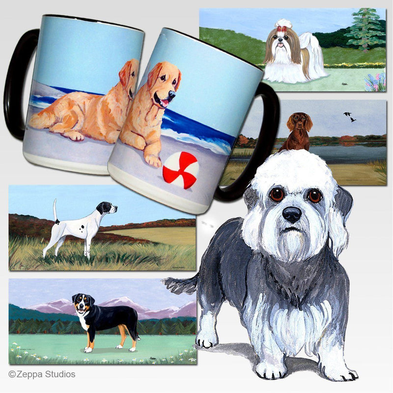 Dandie Dinmont Terrier Scenic Mug